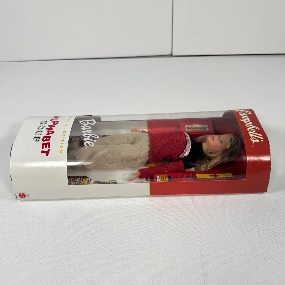 Mattel Campbell's Alphabet Soup Barbie Doll Special Edition 1999 26845 New NIB